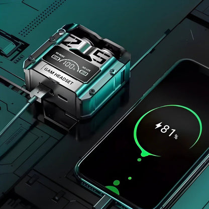 Fone Gamer Bluetooth a Prova D´agua e Powerbank