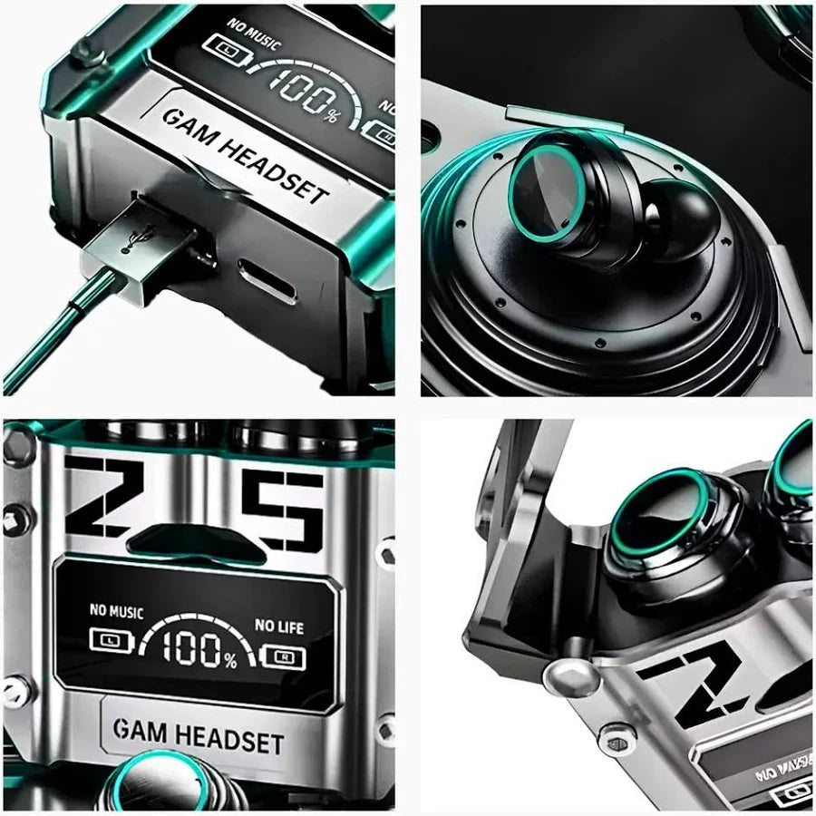 Fone Gamer Bluetooth a Prova D´agua e Powerbank